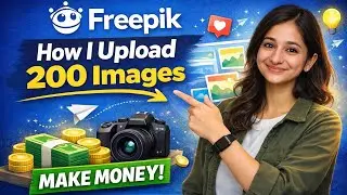 How I Uploaded 200 Images on Freepik Contributor (No AI) | My Approval Journey