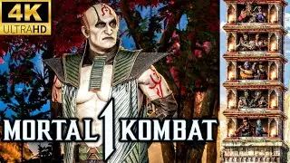 MK1 *TITAN QUAN CHI* KLASSIC TOWER GAMEPLAY!! (FERRA AS KAMEO) 4K 60 FPS (MORTAL KOMBAT 1) MK12