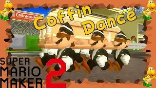 Coffin dance in SMM2 Astronomia meme