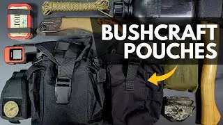Assorted Bushcraft Pouches and Gear