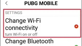 BGMI & Pubg Mobile Wi-Fi connectivity Problem