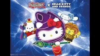 Yu-Gi-Oh x Hello Kitty plushy