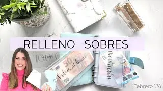 💸SISTEMA DE SOBRES💸  Relleno febrero 💰AHORRA MUCHO DINERO💰