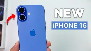 iPhone 16 Ultramarine Unboxing & Setup! (Hands On)