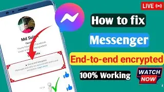 How to turn off end to end encrypted problem l Turn off end-to-end encrypted
