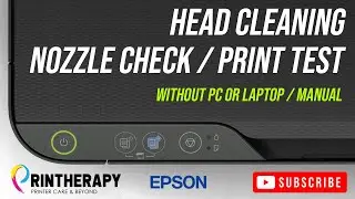 EPSON L3110 3150 3101 3210 MANUAL HEAD CLEAN AND PRINT NOZZLE CHECK, PRINT TEST WITHOUT PC OR LAPTOP