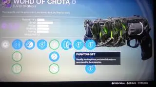 Im back Crota Primary Weapon reviews