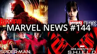 MARVEL NEWS #144: Date Daredevil: Born Again ! Jenna Ortega dans le MCU ? Script Spider-Man 4...