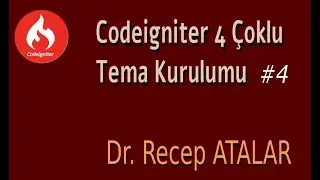 Codeigniter 4 template sistemi