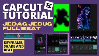 How to use green screen and edit jedag jedug full beat #capcut #viral