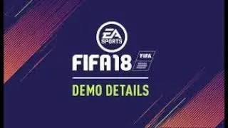 FIFA 18 DEMO\İNCELEME\BÖLÜM 1