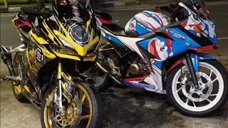 cbr150r modif cbr250rr (video ku)