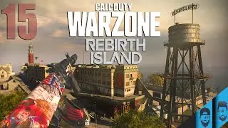 Call of Duty Warzone with 15 kills in rebirth
