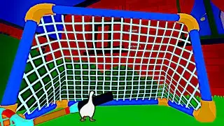 Baby Goose Warps Reality to Score a Goal with a Tennis Racket [UGG Baby Mode Challenge #7]