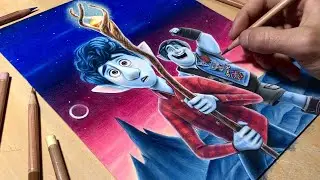 Drawing Onward (Disney PIXAR) • Time Lapse