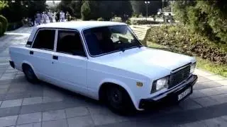 Ваз 2107 на пневме  ۝