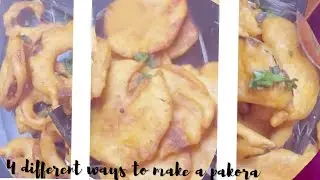 4 DIFFERENT WAYS ON MAKING A PAKORA | fit food recipes