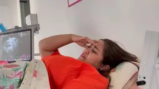 بكيت بالفرحة منين شفت الجنين لأول مرة 😭 أول زيارة عند الطبيب 🤰❤️