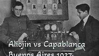 Aliojin vs Capablanca(Buenos Aires 1927)