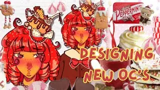 How to make CUTE ORIGINAL CHARACTERS🎉 //DESIGNING more SWEET OC'S // Sweet series 🎂