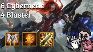 6 Cybernetic 4 Blaster...MF Does all the work | TFT SET 3 | Teamfight Tactics