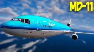 McDonnell Douglas (Boeing) MD-11 - ГТА 5 МОДЫ НА САМОЛЕТ - ЗИМА И НОВЫЙ ГОД В ГТА 5!