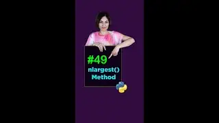 nlargest Method Python