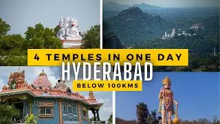 Places to visit near Hyderabad | Temples near Hyderabad one-day trip plan | Sai Baba Weekend gateway