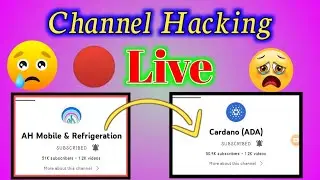 AH Mobile & Refrigeration 🔴Live channel hack ho rha ha bhai khud dakh lo