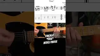 Chicago “Free” intro/verse guitar lesson. Terry Kath was amazing!