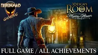 3D Escape Room Mystic Manor FULL GAME Walkthrough / ALL ACHIEVEMENTS (Puzzle Escape Game)