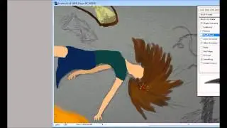 Speedpainting #8 -Falling out of control-