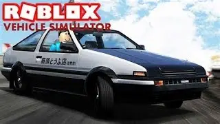 6 SECONDS IN TOYOTA AE86 - ROBLOX VEHICLE SIMULATOR $310K BUDGET BUILD