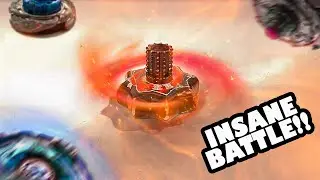 Star Nebula Goes to War with 4D Beyblades (Claps Cheeks)