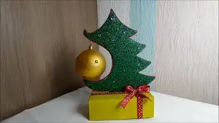 Новогодняя елка сувенир своими руками.