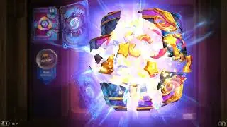 Hearthstone ► Открытие 71 пака (бустера) Мастерская Чудастера ► Открытие паков