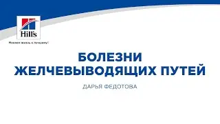 Вебинар на тему: «Болезни желчевыводящих путей». Лектор – Дарья Федотова.