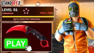 GRAM BRONIĄ KTÓRĄ WYLOSUJE MI SKRZYNKA🎁 W STANDOFF 2! POLECIAŁA KOSA!!💎💸