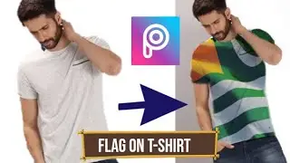 T-shirt flag editing || best photo editing in picsart🔥🔥|| learn with affi ||