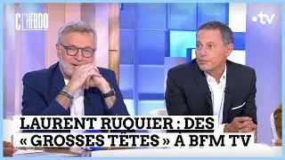 BFM TV : la surprise Laurent Ruquier - C l’hebdo - 09/09/2023