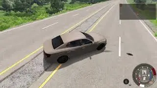 BeamNG AMERICAN ROAD - North Barstow State Gameplay E4