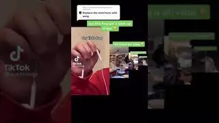 Shy little frog singing alone to this fun tune