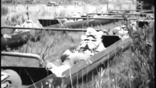CRAZY WWII SHIT - 3rd Infantry Division Battle sleds at Anzio.flv