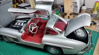Mercedes Benz 300 SL Gullwing 1:8 Agora Models Lieferung 11 Ausgabe 74 - 90