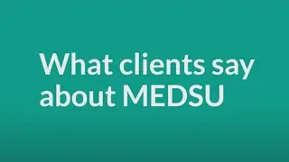 What clients say about MEDSU