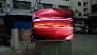 360 led display,round led screen,360 degree led screen