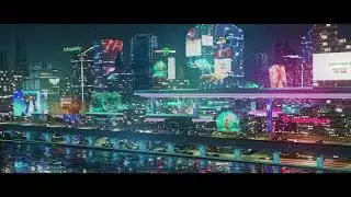 Futuristic Cyberpunk City | Blender 2.91 - EEVEE Render - Project File