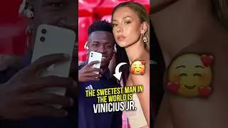 All Men Might Be Jealous of Vinicius Jr. 🤔 #football