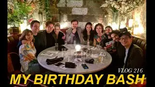 BIRTHDAY BASH IN NYC . VLOG 216