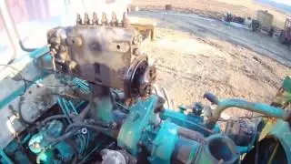 Разбераем двигатель СМД-60. и ТНВД ЯМЗ-236  часть 1